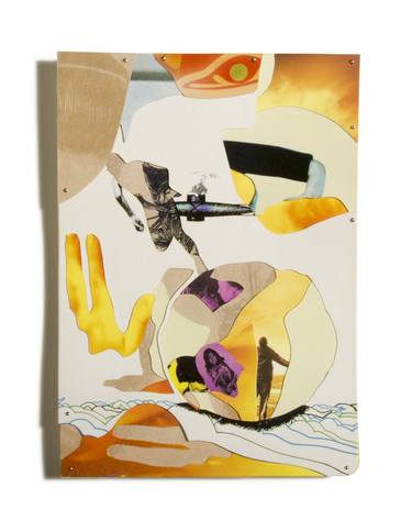 Print of Abstract Popular culture Collage by Erqi Luo