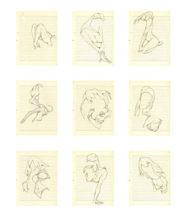 Print of Surrealism Body Drawings by Erqi Luo