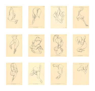 Print of Surrealism Body Drawings by Erqi Luo