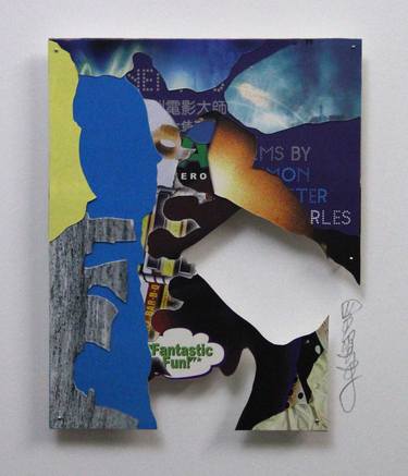 Print of Abstract Popular culture Collage by Erqi Luo