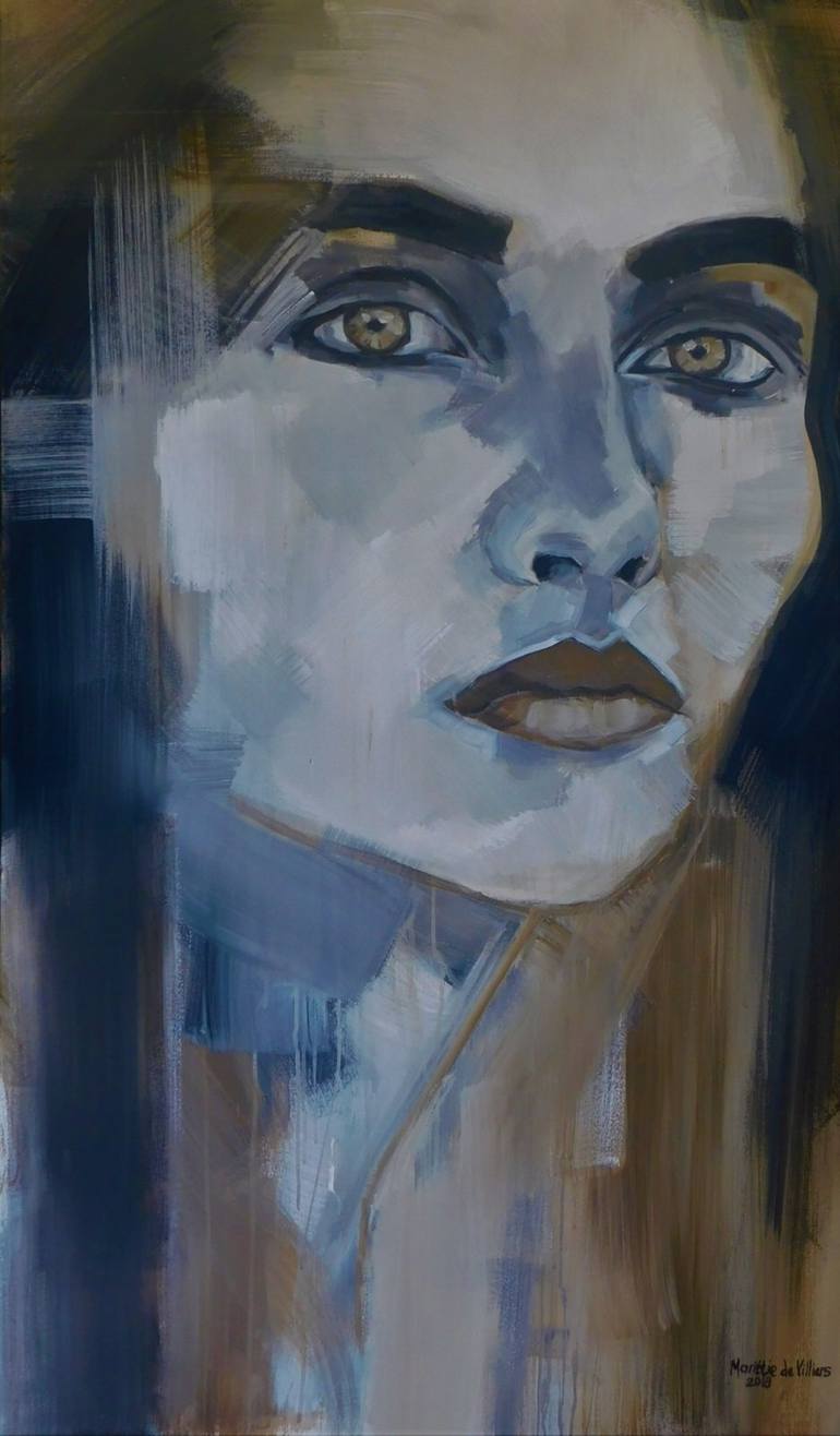 Spanish Mona Lisa Painting by Marittie de Villiers | Saatchi Art