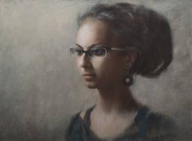 Original Realism Portrait Paintings by Janos Zoltan Kovacs