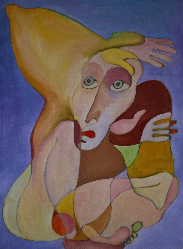 Robert (Anxiety) Painting by Maria Buyalskaya