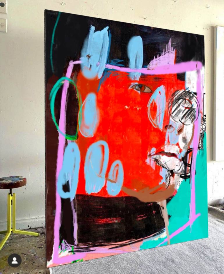 Original Abstract Expressionism Abstract Painting by Jason Balducci