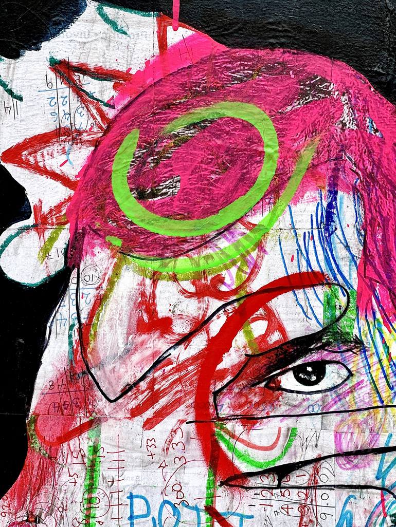 Original Abstract Expressionism People Painting by Jason Balducci