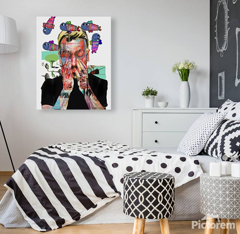 Original Abstract Expressionism People Painting by Jason Balducci