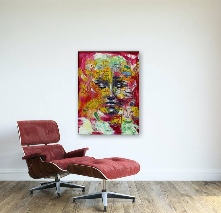 Original Abstract Expressionism People Painting by Jason Balducci