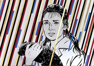 Original Pop Art Cinema Paintings by Arina Orlova