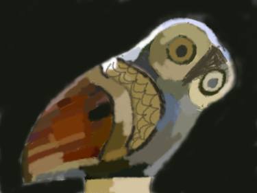 Original Figurative Animal Mixed Media by Ilana Krasnik