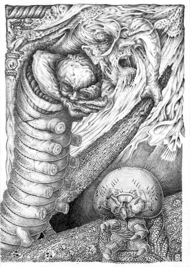 Print of Fantasy Drawings by Marc Gosselin