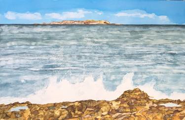 Original Expressionism Seascape Paintings by ross moore