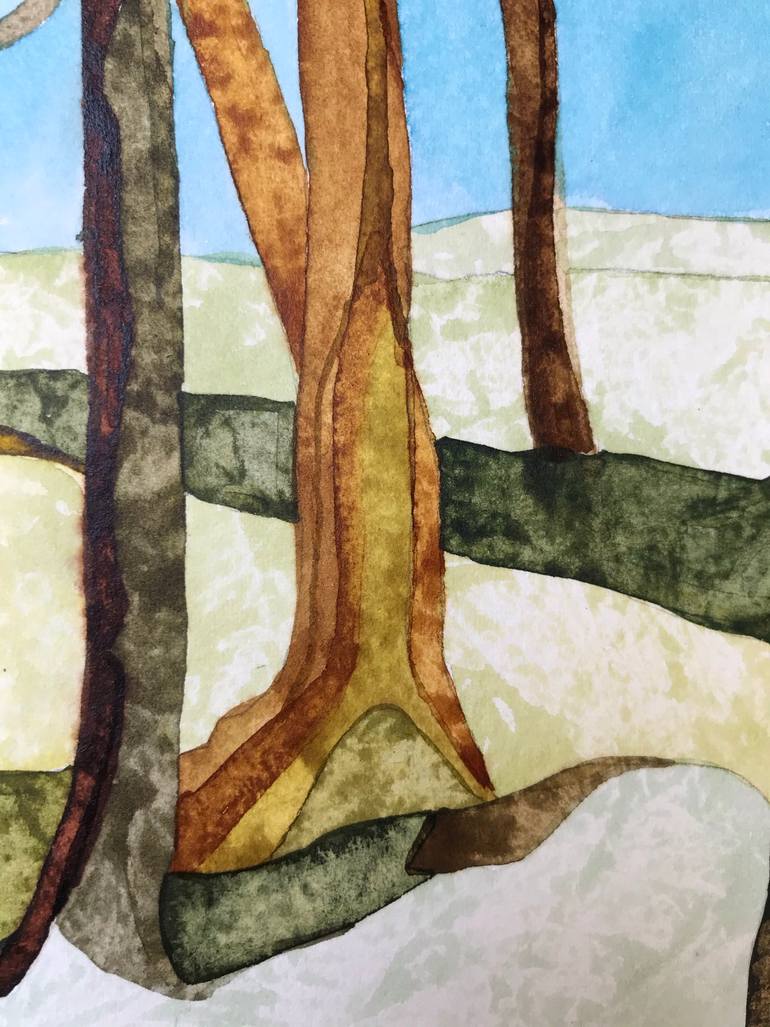 Original Expressionism Landscape Painting by Ross Moore