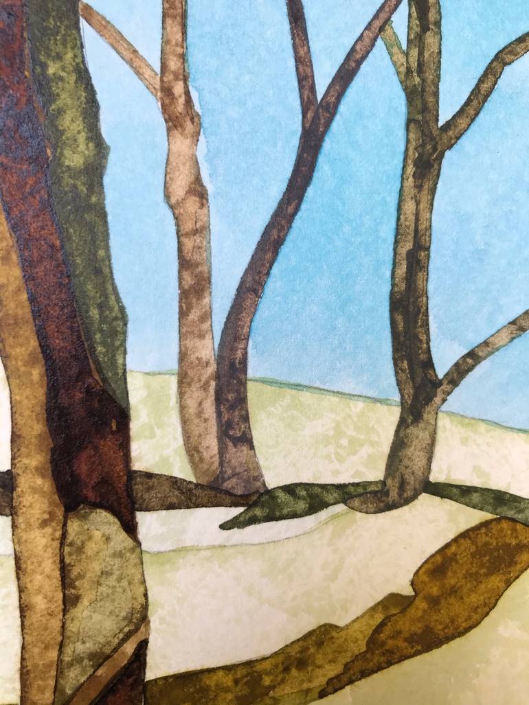 Original Expressionism Landscape Painting by Ross Moore