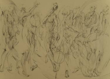 Print of Figurative Performing Arts Drawings by jun matsushima