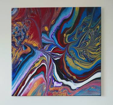Original Abstract Paintings by D R Thomson