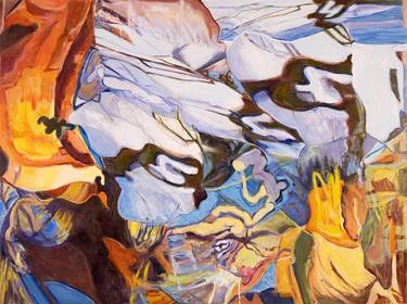 Original Abstract Expressionism Abstract Paintings by Jil Evans