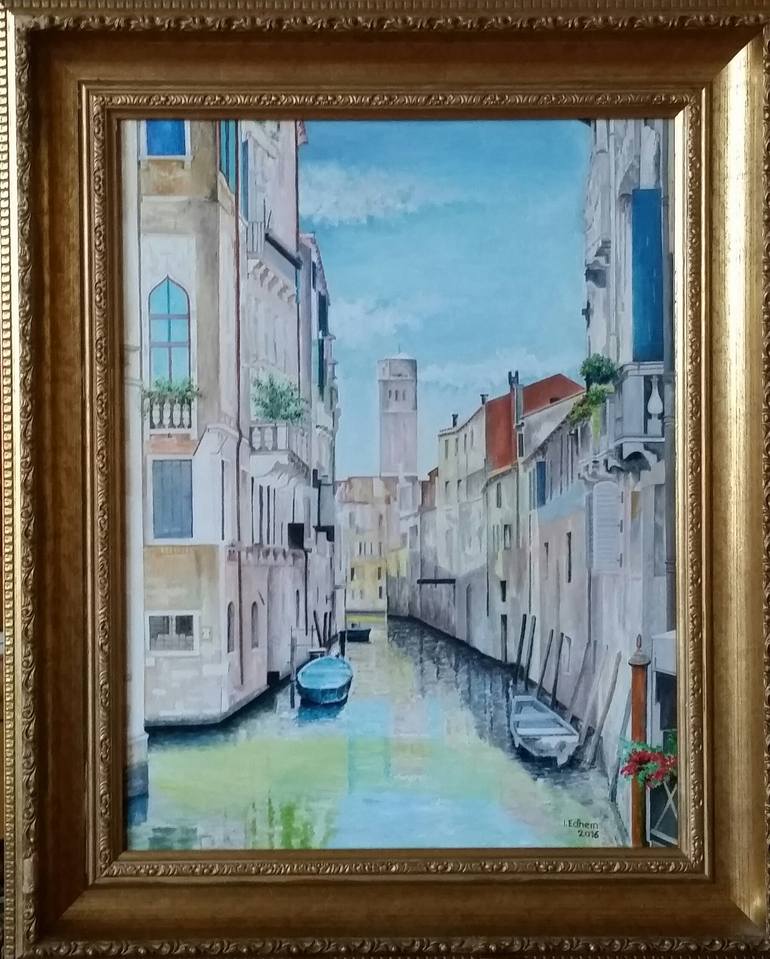 Original Architecture Painting by Edhem Imamovic