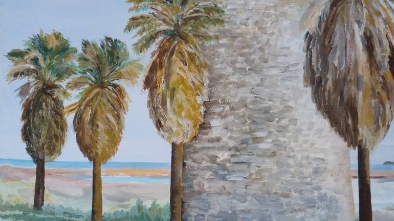 Original Realism Cities Painting by Edhem Imamovic