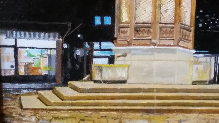 Original Realism Cities Painting by Edhem Imamovic