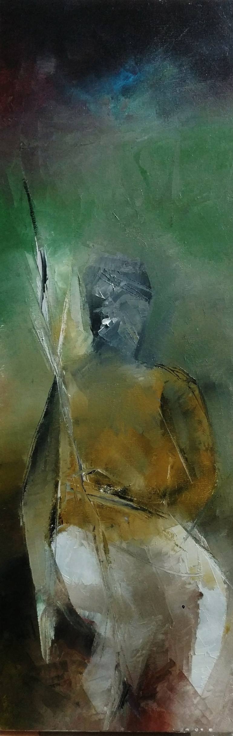 Rafi Riaz save the trees Painting by Rafi Riaz | Saatchi Art