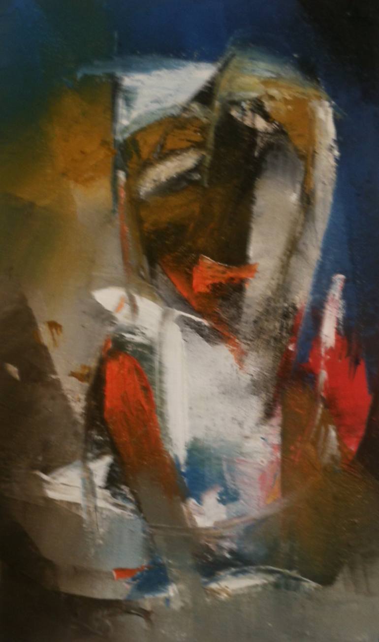 feeling series Painting by Rafi Riaz | Saatchi Art