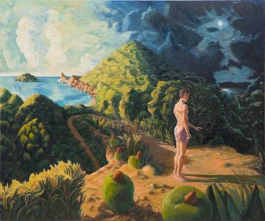 Print of Figurative Landscape Paintings by Benjy Barnhart