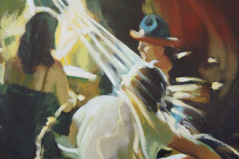 Original Figurative Graffiti Painting by Benjy Barnhart