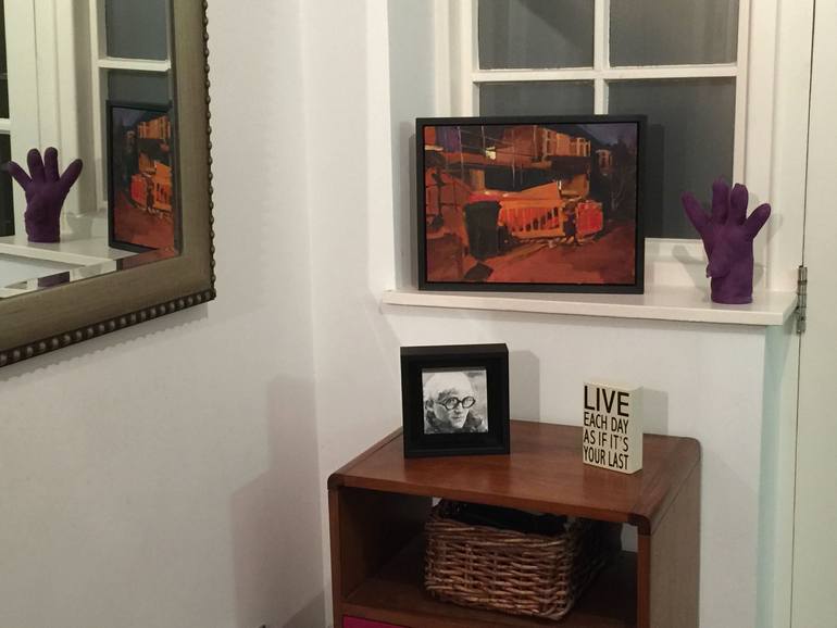 Original Conceptual Architecture Painting by Paul Regan