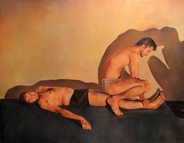 Original Nude Painting by ali mansur