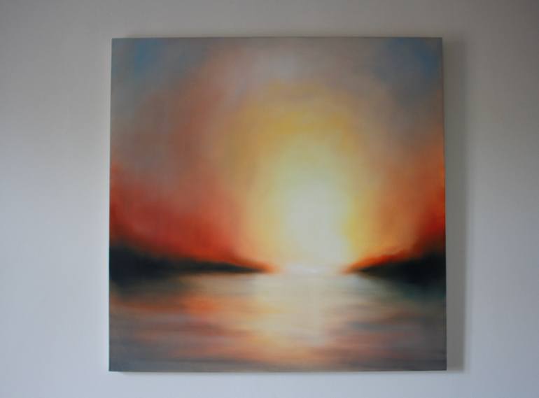 Original Abstract Landscape Painting by Jonathan Speed