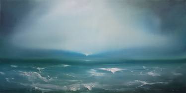Print of Abstract Expressionism Seascape Paintings by Jonathan Speed