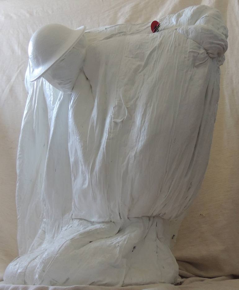 Original Expressionism Mortality Sculpture by Geoff Francis