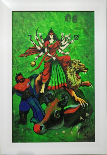 Print of Conceptual Culture Paintings by vishwajeet kumar