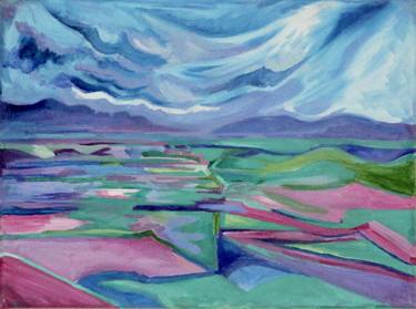Multicoloured Patchwork Fields thumb