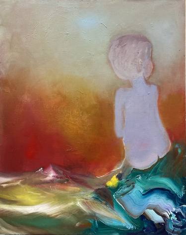 Original Figurative Paintings by Marie-Helene Fabra