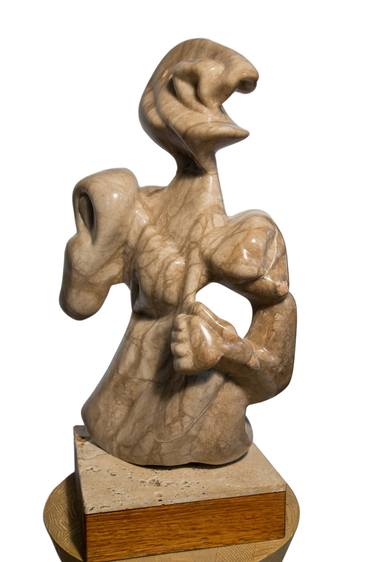 Original Abstract Nude Sculpture by Lisa Appel