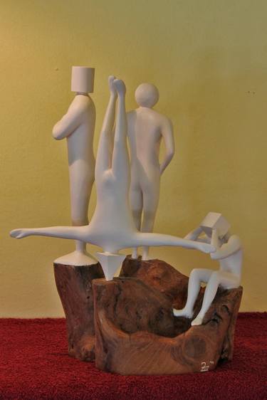 Original Nude Sculpture by Tomislav Zovic