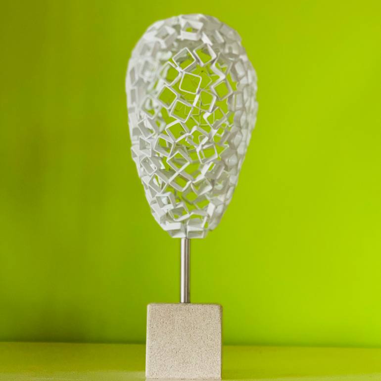 Original Modernism Love Sculpture by Rainer Lagemann
