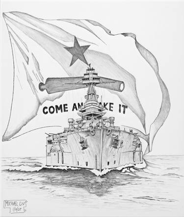 Print of Ship Drawings by Mike Liu