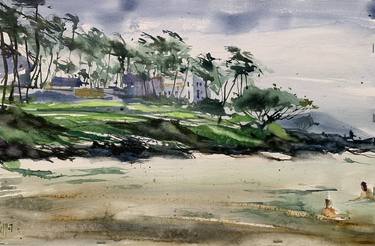 Original Realism Beach Paintings by Gregory Radionov