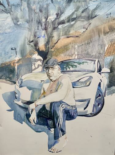 Print of Car Paintings by Gregory Radionov