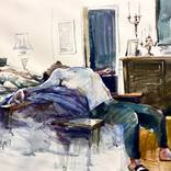 George reclining by Gregory Radionov