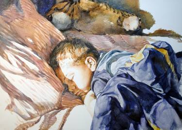 Original Realism Children Paintings by Gregory Radionov