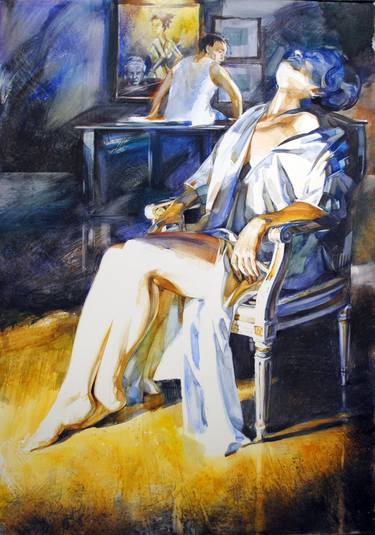 Original Realism Women Paintings by Gregory Radionov