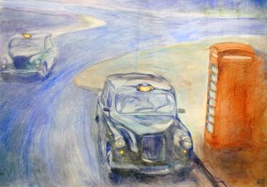 Original Impressionism Automobile Paintings by Gregory Radionov