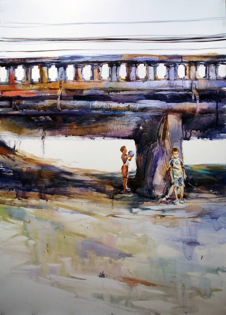 Print of Figurative Places Paintings by Gregory Radionov