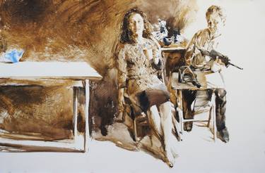 Print of Figurative Family Paintings by Gregory Radionov