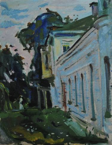Print of Impressionism Architecture Paintings by Gregory Radionov