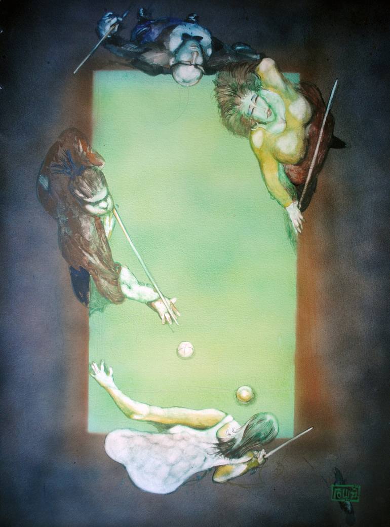 Print of Fine Art Humor Paintings by Gregory Radionov