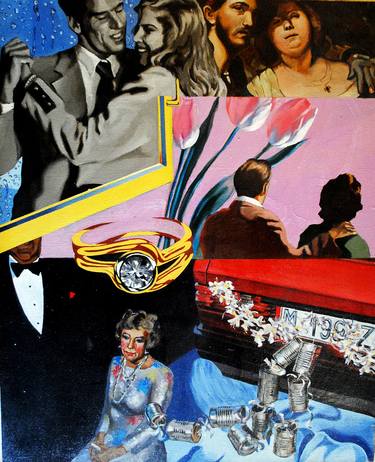 Original Pop Art Family Paintings by Gregory Radionov